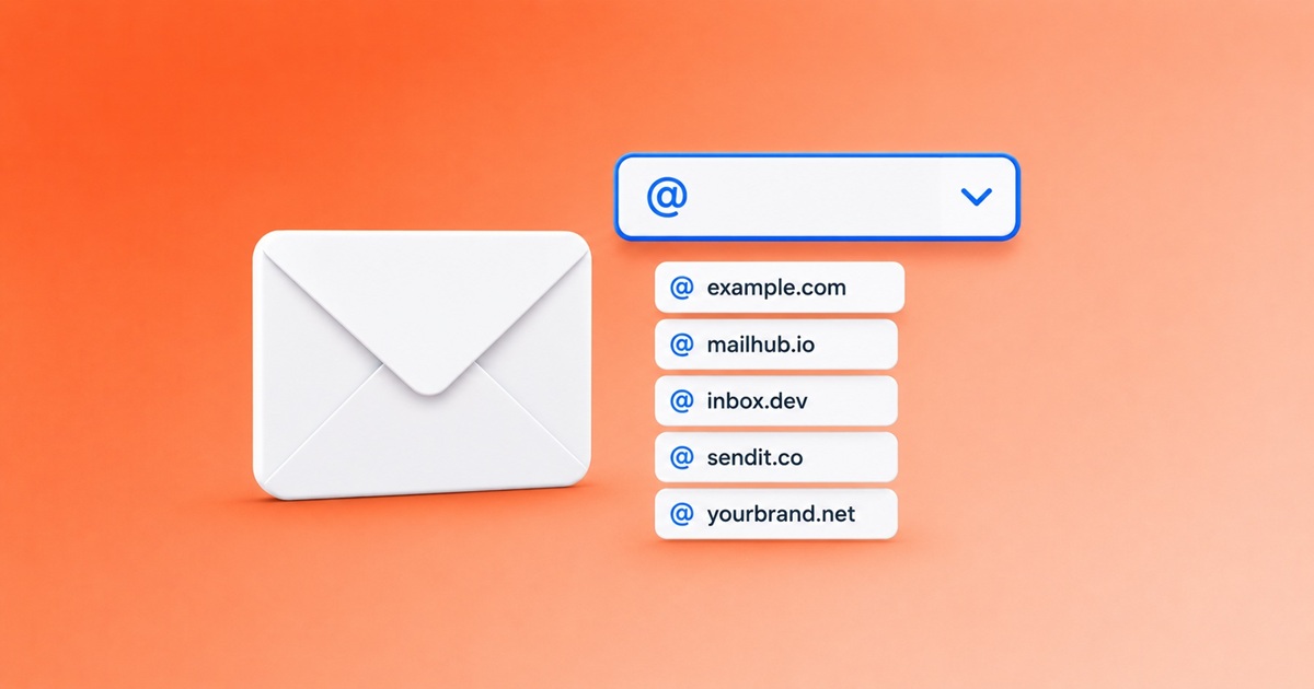 Guide du générateur d'email avec domaine personnalisé